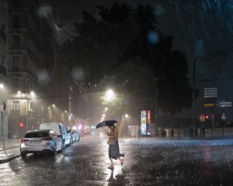 Golf Ball-Sized Hail Batters France as Storms Sweep a Sweltering Europ