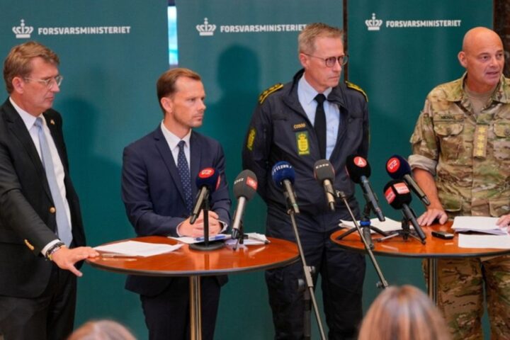 danish military drone report errors skrydstrup borris