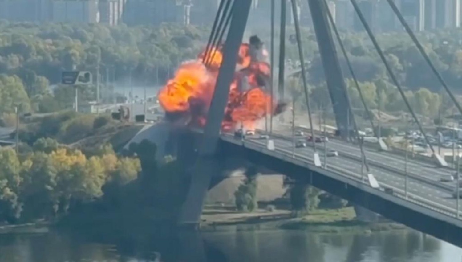 merz kyiv visit russian drones bridges