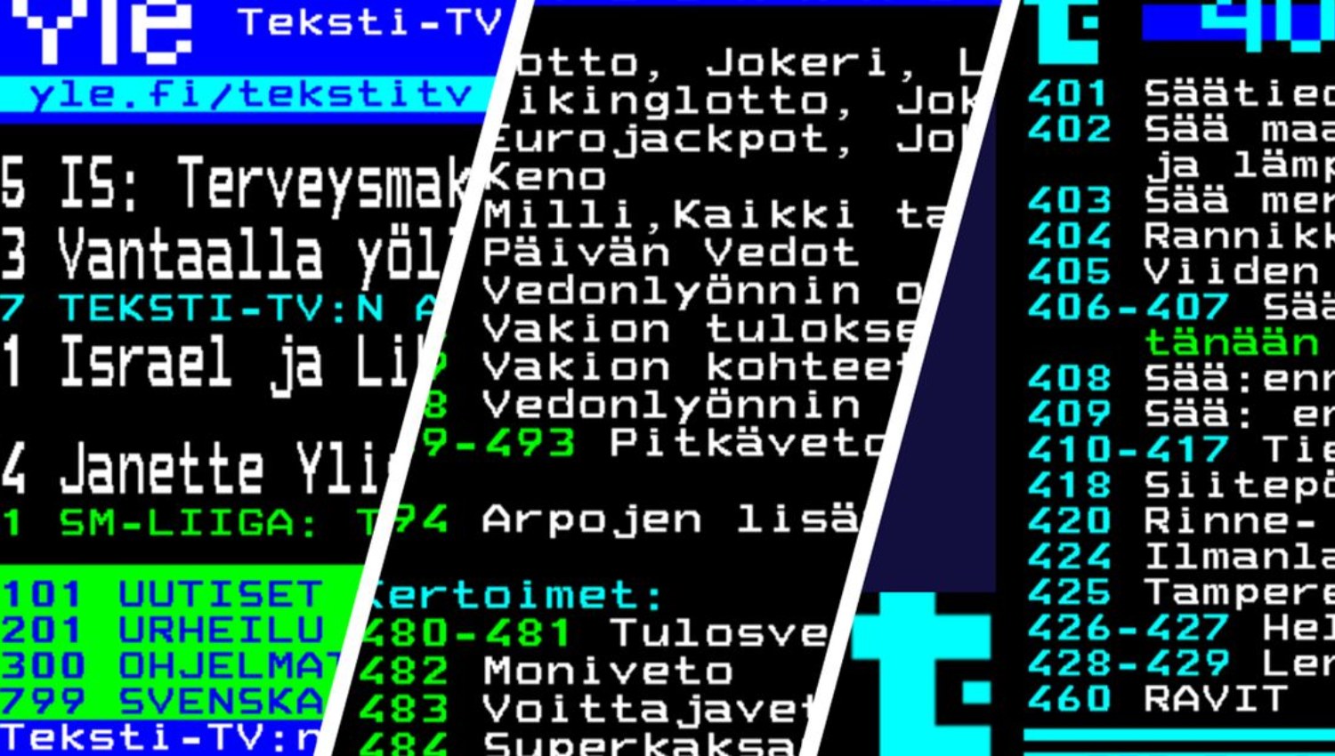 Yle's Teletext Service Marks 45 Years on Finnish Television Screens